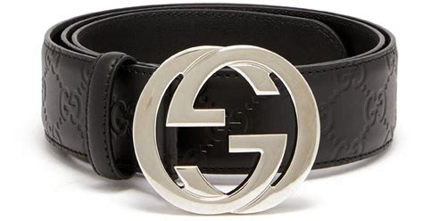 gucci leather belt for men